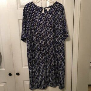 CATO Short Sleeve Plus Size Dress